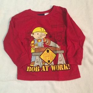 Bob the Builder Log Sleeve T-shirt